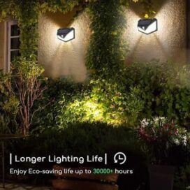 Solar Lights-Bright Solar Wireless Security Motion Sensor 100 Led Night Light for Home and Garden ,Outdoors - Image 4