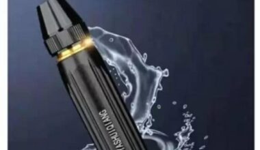 Portable High Pressure Water Nozzle (Black)