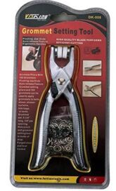Metal Studs-100 Sets Silver Colors 9.5mm Metal Copper Prong Snap Buttons With Pliers - Image 2