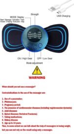 Mini Massager with 8 Modes and 19 Strength Levels,Rechargeable Electric Massager for Shoulder,Arms,Legs,Back Pain for Men and Women - Image 5