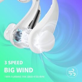Bladeless Hanging Wearable Fans - Image 7