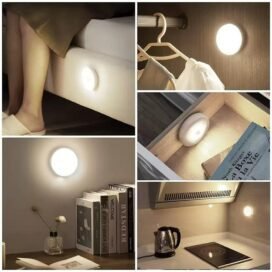 Motion Sensor Light for Home with USB Charging Wireless Self Adhesive LED Night Light - Image 2