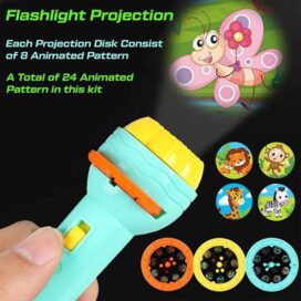 Slide Flashlight Torch Education Learning?Kids Toy - Image 7