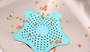 Starfish Hair Catcher Rubber Bath Sink Strainer Shower Drain Cover Trap Basin  (Pack of 2)