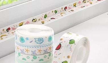 Tape for Kitchen Sink Oil Proof Caulk