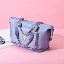 Foldable Polyester Travel Duffel Bag