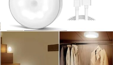 Motion Sensor Light for Home with USB Charging Wireless Self Adhesive LED Night Light