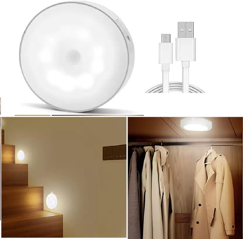 4977964556 Motion Sensor Light for Home with USB Charging Wireless Self Adhesive LED Night Light - Image 1