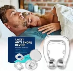Anti Snoring Nose Clip Device for Men Women Nasal Strips Stops Snoring Stopper Anti-snoring Device (Nose Clip) Pack Of 2 - Image 3