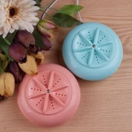 Portable Mini Washing Machine Ultrasonic Turbine Washer - Image 5