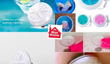 Portable Mini Washing Machine Ultrasonic Turbine Washer