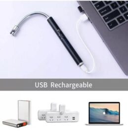 Electronic Long Matches For Candles Refillable Stove Grill Lighter Kitchen Gas Lighter Stick Camping BBQ Arc Lighter - Image 2