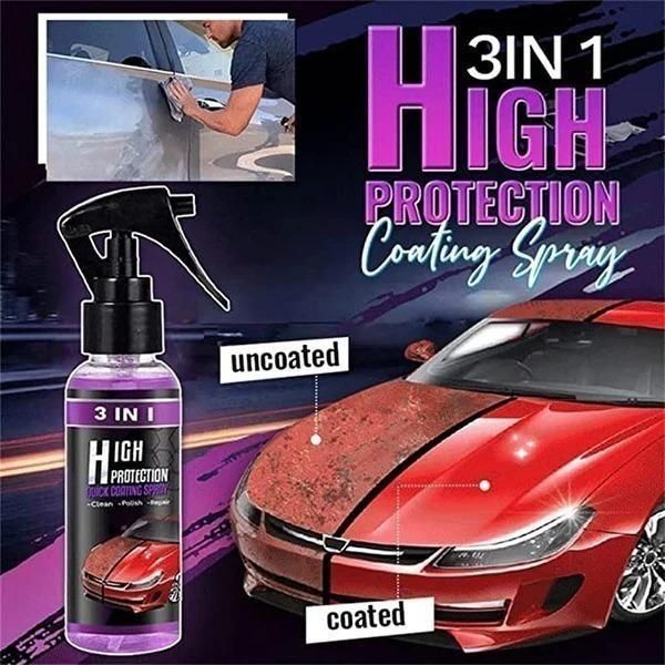 5186006004 Hydrophobic Polish Nano Coating Agent Car Scratch Spray Cars Polishing for Motorcycles, Boats - Image 1