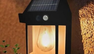 Solar Light Outdoor Wall Light