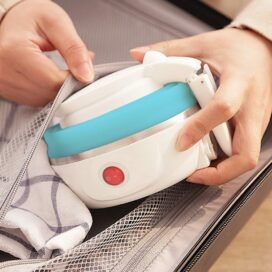 Electric Kettle - Silicone Foldable Electric Water Kettle ( 600 ml ) - Image 4