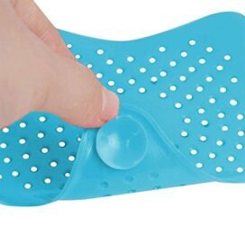 Starfish Hair Catcher Rubber Bath Sink Strainer Shower Drain Cover Trap Basin  (Pack of 2) - Image 3