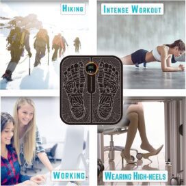 Foot Massage Pain Reliever, Wireless Electric EMS Massage Machine - Image 6