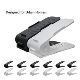 Shoe Rack-Space Savers Shoe Rack Cabinets Storage Plastic Adjustable Shoes Wardrobe Shoes Storage ( 1 Pcs) - Image 2