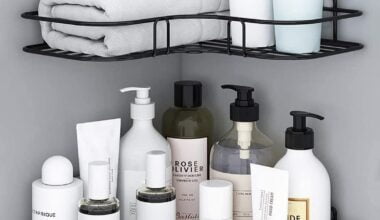 Corner Rack-Stainless Steel Self Adhesive Bathroom Shelf Corner Rack for Kitchen & Bathroom Shelves Bathroom