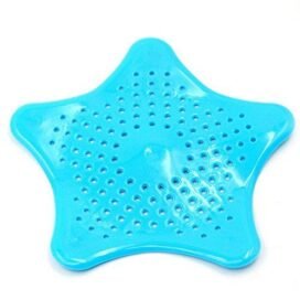 Starfish Hair Catcher Rubber Bath Sink Strainer Shower Drain Cover Trap Basin  (Pack of 2) - Image 4