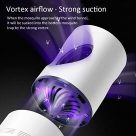 Eco Friendly Electronic Mosquito Killer Machine Lamp,Theory Screen Protector Mosquito Killer lamp for Home USB Powered Electronic+ (White) - Image 2