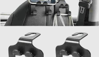 Multifunctional Car Seat Headrest Hanger | Car Interior Accessories (Pack of 2)