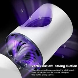 Eco Friendly Electronic Mosquito Killer Machine Lamp,Theory Screen Protector Mosquito Killer lamp for Home USB Powered Electronic+ (White) - Image 4