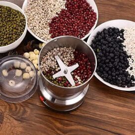 Electric Smash Machine, Multifunction Small Food Grinder Grain Grinder, Portable Coffee Bean Grinder - Image 3