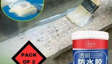 Waterproof Glue Top Concrete(Pack of 2)