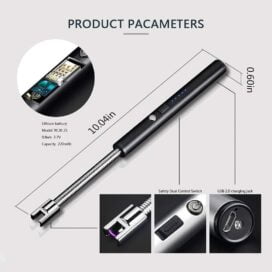 USB Plasma Rechargeable Electric Lighter for Kitchen - Image 3