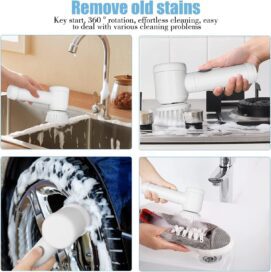 5 in 1 Handheld Bathroom Cleaning Brush - Image 4