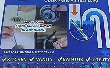 Drain Cleaner-Drain Cleaner Stick Remove Bad Smell of Drain, Toilet Pipes, Bathtub, Kitchen Sink