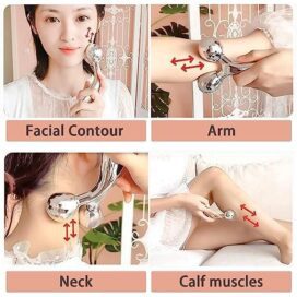 360 Rotate Roller Face Body Massager - Image 3