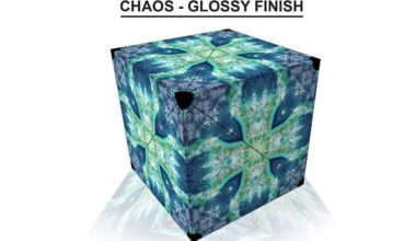 3D Cube Shape Shifting Box