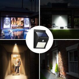 Security Light- 20 LED Bright Outdoor Security Lights with Motion Sensor - Image 3