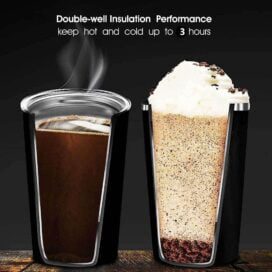 Stainless Steel Vacuum Insulated Coffee Mug - Image 5