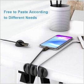 Wire Clips Cable Protector(Black) - Image 3