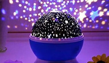 Star Master Dream Color Changing Rotating Projection Lamp