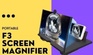 Portable 12X View F3 Screen Expander 3D Magnifier for Mobiles and Watching Movies Screen Expanders & Magnifiers - Image 4