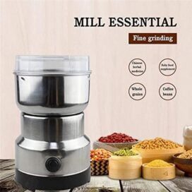 Electric Smash Machine, Multifunction Small Food Grinder Grain Grinder, Portable Coffee Bean Grinder - Image 5
