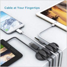 Wire Clips Cable Protector(Black) - Image 4