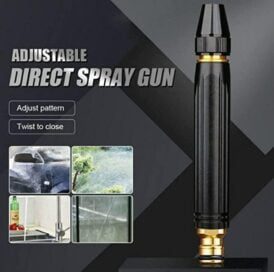 Portable High Pressure Water Nozzle (Black) - Image 6