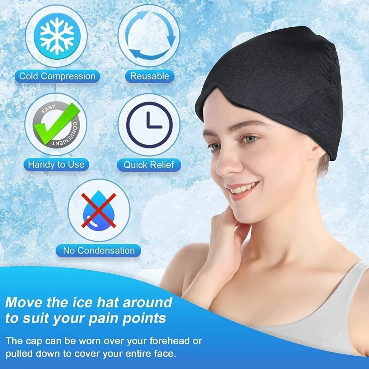 Magic secret Migraine and Headache Relief Cap - Image 3
