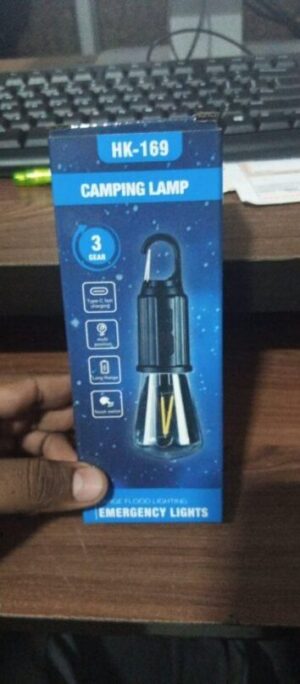 Decorative Hanging Bulb with 3 Modes Tent Lamp for Camping Pack of 1 - Image 5