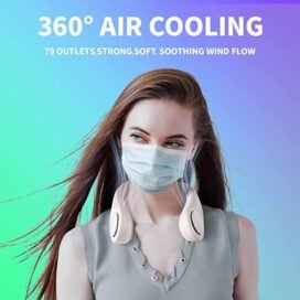 Bladeless Hanging Wearable Fans - Image 2