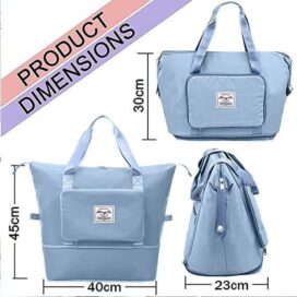 Foldable Polyester Travel Duffel Bag - Image 4
