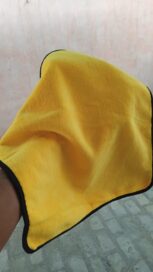 Microfibre Car Cloth (60x30 cm + 30x30 cm) ,Thick Plush Lint & Streak-Free Multipurpose Double-Sided Cloths Automotive Towels for Car Bike Cleaning Polishing Washing & Detailing (Pack of 2) - Image 7