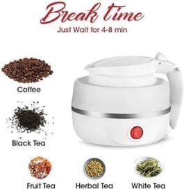 Electric Kettle - Silicone Foldable Electric Water Kettle ( 600 ml ) - Image 9