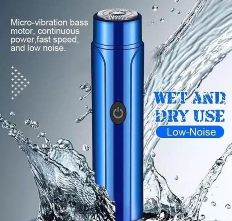7250698015 Portable Mini Shaver, Pocket Razor for Men USB Rechargeable Waterproof - Image 1