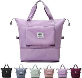 Foldable Polyester Travel Duffel Bag - Image 2